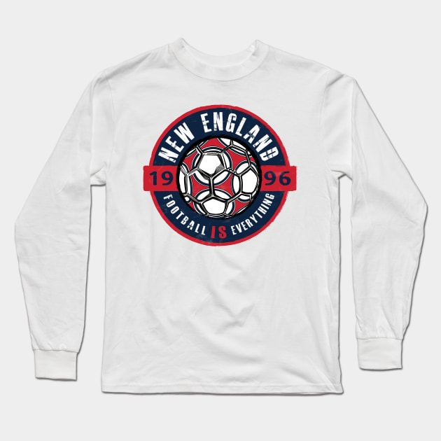 Football Is Everything - New England Vintage Long Sleeve T-Shirt by FOOTBALL IS EVERYTHING